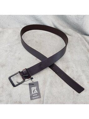 PX Belt Mens 38 Brown 85% Leather & 15% Polyurethane Bonded Leather *NWT*